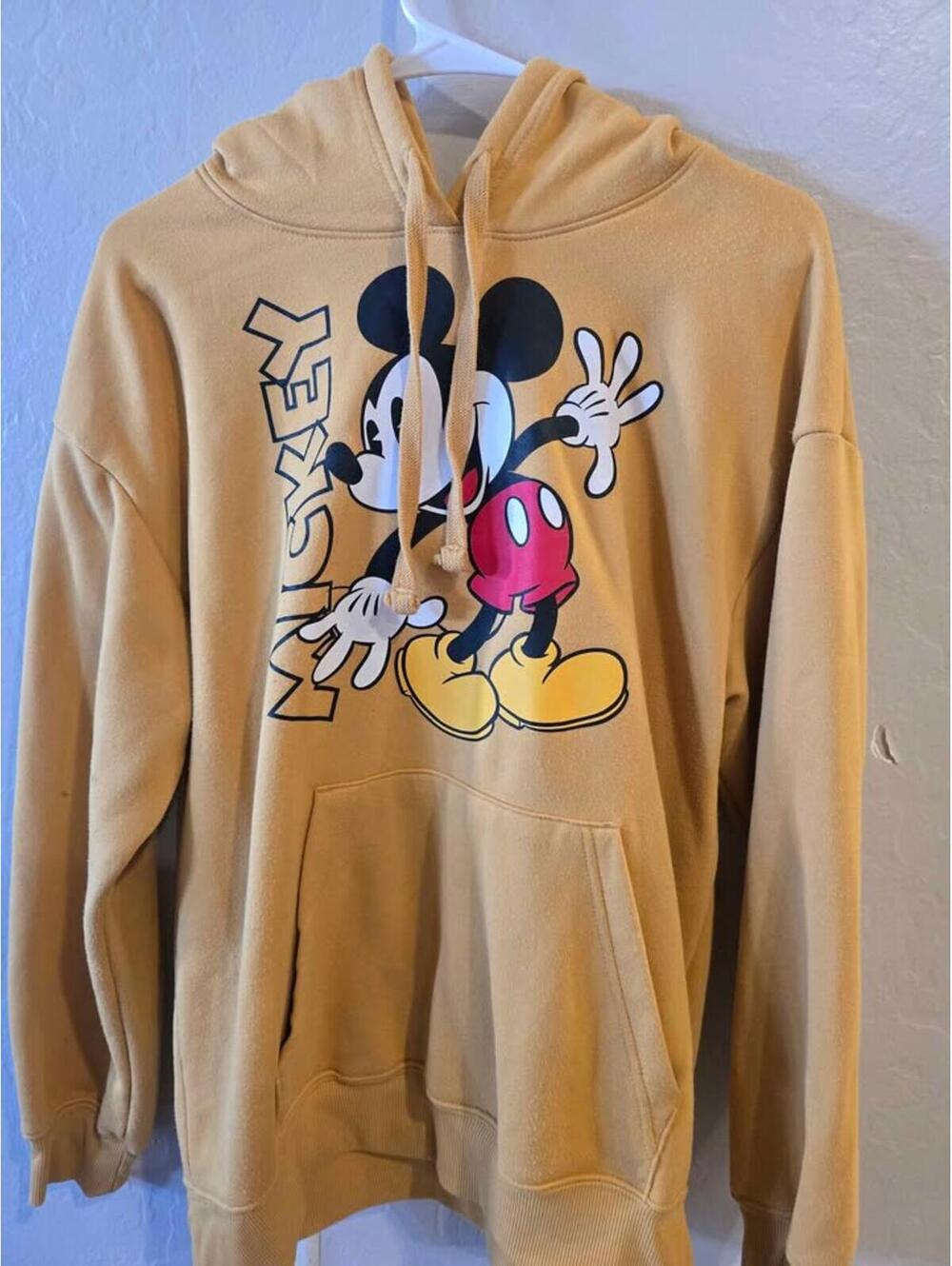 Disney Mickey Mouse Hoodie Adult Size Large